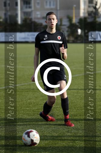 Amsterdam 30 maart 2017
Maxim Gullit en Ruben Kluivert tijdens training bij AFC.