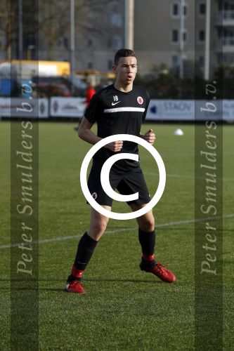 Amsterdam 30 maart 2017
Maxim Gullit en Ruben Kluivert tijdens training bij AFC.
