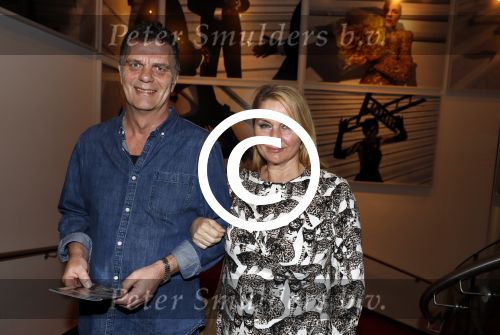 Amsterdam 18 maart 2017 
Premiere Gare de Lyon in het nieuwe de la mar theater. Maya Vandenbroecke met partner