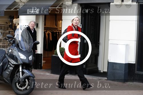 Amsterdam 21 maart 2017
Jan en Monique des Bouvrie op de pc hooftstraat