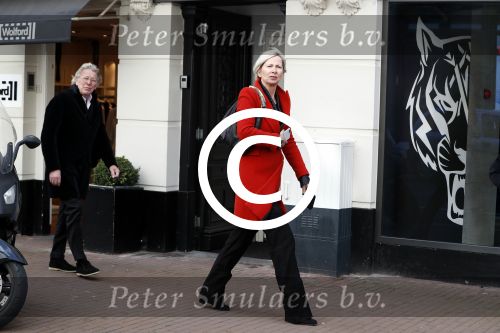 Amsterdam 21 maart 2017
Jan en Monique des Bouvrie op de pc hooftstraat