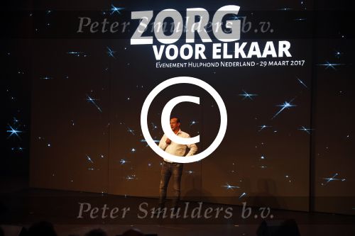 Aalsmeer 29 maart 2017
Hulphond gala in Aalsmeer studio\'s. najib Amhali