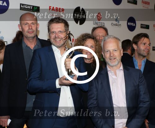 Amsterdam, 28 Maart 2017
Uitreiking TV-beelden 2017
De winnaar beste regie voor een dramaserie Norbert ter Hall, Aâ€™dam â€“ E.V.A.