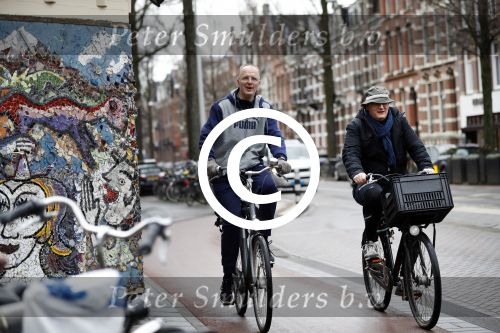 Amsterdam 4 maart 2017 
Oud bokskampioen Pedro v raamsdonk met een kennis