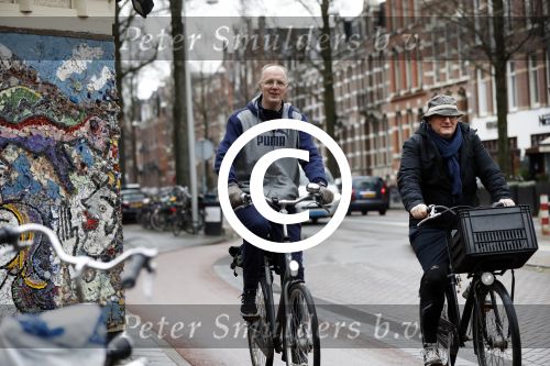 Amsterdam 4 maart 2017 
Oud bokskampioen Pedro v raamsdonk met een kennis
