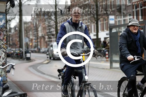 Amsterdam 4 maart 2017 
Oud bokskampioen Pedro v raamsdonk met een kennis