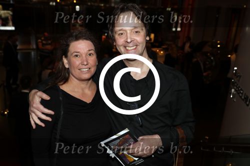 Amsterdam 18 maart 2017 
Premiere Gare de Lyon in het nieuwe de la mar theater. Peter Lusse met zijn vrouw