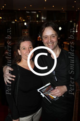 Amsterdam 18 maart 2017 
Premiere Gare de Lyon in het nieuwe de la mar theater. Peter Lusse met zijn vrouw