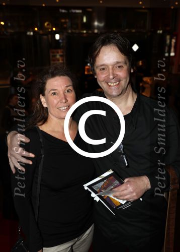 Amsterdam 18 maart 2017 
Premiere Gare de Lyon in het nieuwe de la mar theater. Peter Lusse met zijn vrouw