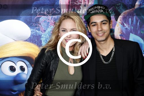 Amsterdam 18 maart 2017 
premiere Smurfen in  Pathe Arena.