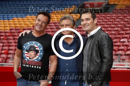 Amsterdam 22 maart 2017  
Presentatie real life soap toppers in de arena met Rene Froger Jeroen v d Boom en Gerard Joling.
SBS6 gaat de soap uitzenden