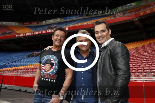 Amsterdam 22 maart 2017  
Presentatie real life soap toppers in de arena met Rene Froger Jeroen v d Boom en Gerard Joling.
SBS6 gaat de soap uitzenden