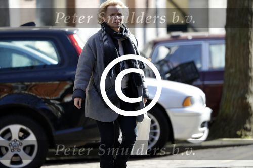 Amsterdam 15 maart 2017
Renee Soutendijk op straat in Amsterdam zuid