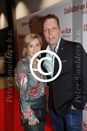 Utrecht 23 maart 2017
Premiere Holiday on ice in de jaarbeurs met Maxim en Rene Froger. Rob Geus met vrouw