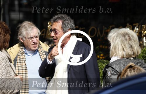 Amsterdam 23 maart 2017  
Ronnie Rosenbaum in zijn Rolls Royce in amsterdam zuid