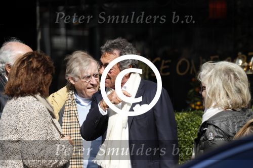Amsterdam 23 maart 2017  
Ronnie Rosenbaum in zijn Rolls Royce in amsterdam zuid