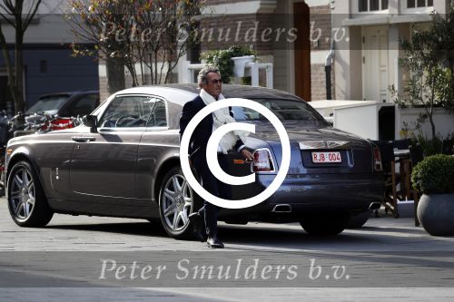 Amsterdam 23 maart 2017  
Ronnie Rosenbaum in zijn Rolls Royce in amsterdam zuid