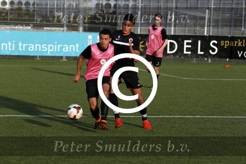 Amsterdam 30 maart 2017
Maxim Gullit en Ruben Kluivert tijdens training bij AFC.