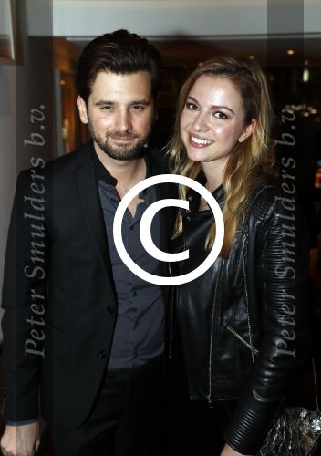 Amsterdam 18 maart 2017 
Premiere Gare de Lyon in het nieuwe de la mar theater. Ruud Feltkamp met zijn vriendin