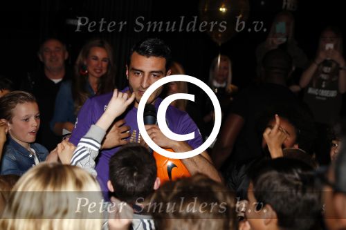 Amsterdam 26 maart 2017
Modeshow freshkids in the harbour club . kinderen en vrouwen van diverse voetballers liepen mee. Soufiane Touzani