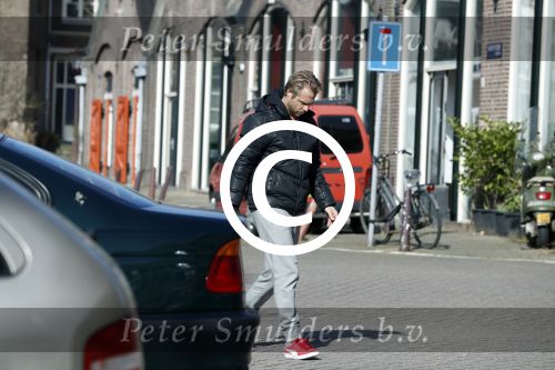 Amsterdam 15 maart 2017 
Thijs Romer op straat in Amsterdam