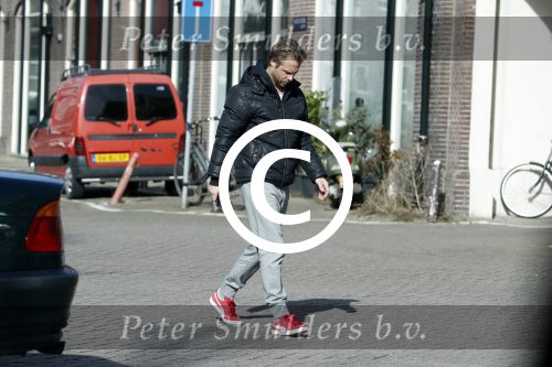 Amsterdam 15 maart 2017 
Thijs Romer op straat in Amsterdam