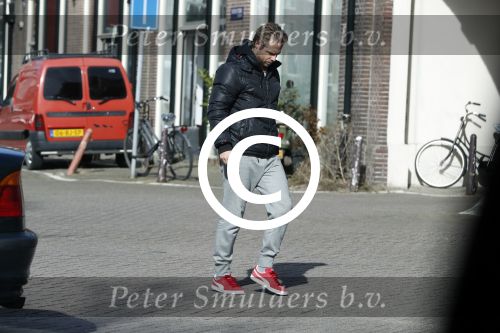Amsterdam 15 maart 2017 
Thijs Romer op straat in Amsterdam