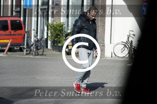 Amsterdam 15 maart 2017 
Thijs Romer op straat in Amsterdam