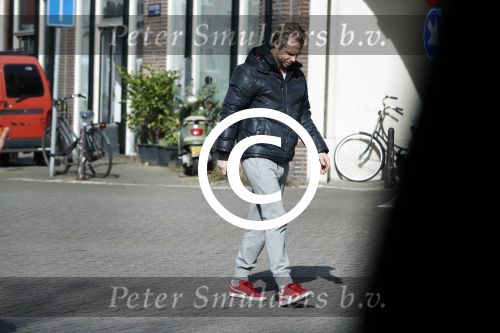 Amsterdam 15 maart 2017 
Thijs Romer op straat in Amsterdam
