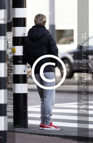 Amsterdam 15 maart 2017 
Thijs Romer op straat in Amsterdam