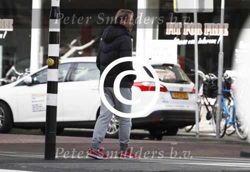 Amsterdam 15 maart 2017 
Thijs Romer op straat in Amsterdam
