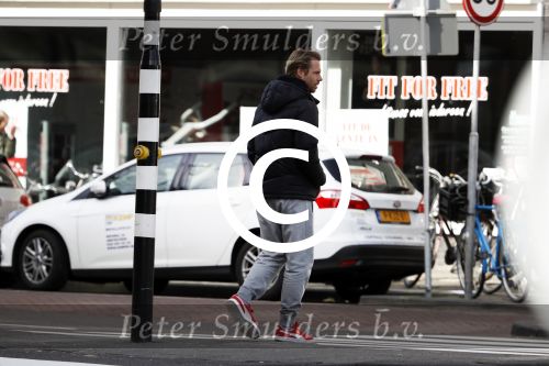 Amsterdam 15 maart 2017 
Thijs Romer op straat in Amsterdam