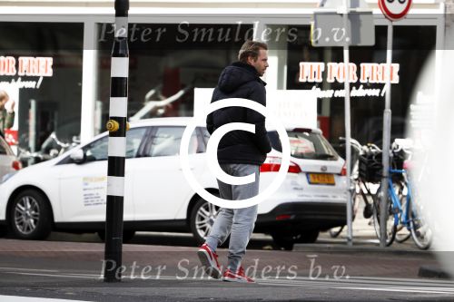 Amsterdam 15 maart 2017 
Thijs Romer op straat in Amsterdam