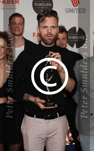 Amsterdam, 28 Maart 2017
Uitreiking TV-beelden 2017
Tim Hofman namens de winnaar \'beste online video\' #BOOS