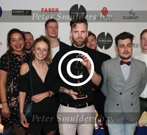 Amsterdam, 28 Maart 2017
Uitreiking TV-beelden 2017
Tim Hofman namens de winnaar \'beste online video\' #BOOS
