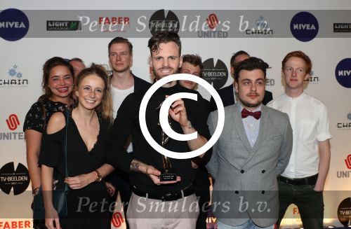 Amsterdam, 28 Maart 2017
Uitreiking TV-beelden 2017
Tim Hofman namens de winnaar \'beste online video\' #BOOS