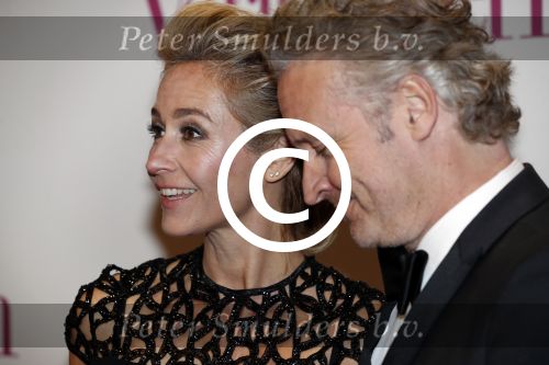 Amsterdam 13 maart 2017
Premiere het verlangen 
Wendy v Dijk met man Erland Galjaard