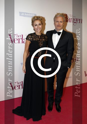 Amsterdam 13 maart 2017
Premiere het verlangen 
Wendy v Dijk met man Erland Galjaard
