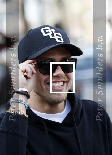Amsterdam 14 maart 2018 
Andre Hazes jr  (met trouwring vader en ketting vader) op de cornelis schuytstraat