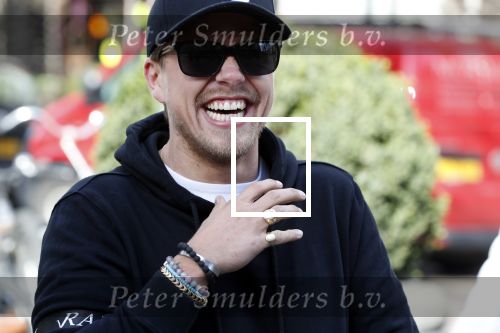 Amsterdam 14 maart 2018 
Andre Hazes jr  (met trouwring vader en ketting vader) op de cornelis schuytstraat