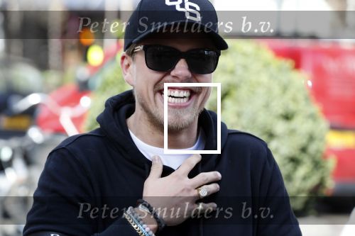 Amsterdam 14 maart 2018 
Andre Hazes jr  (met trouwring vader en ketting vader) op de cornelis schuytstraat