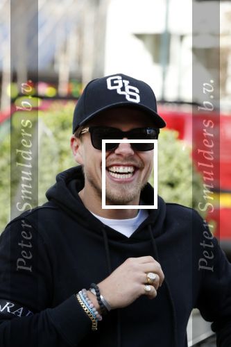 Amsterdam 14 maart 2018 
Andre Hazes jr  (met trouwring vader en ketting vader) op de cornelis schuytstraat
