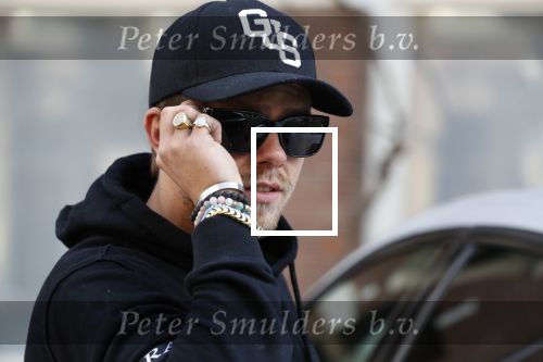 Amsterdam 14 maart 2018 
Andre Hazes jr  (met trouwring vader en ketting vader) op de cornelis schuytstraat