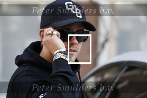 Amsterdam 14 maart 2018 
Andre Hazes jr  (met trouwring vader en ketting vader) op de cornelis schuytstraat