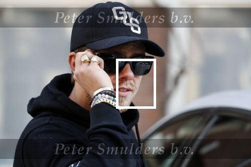 Amsterdam 14 maart 2018 
Andre Hazes jr  (met trouwring vader en ketting vader) op de cornelis schuytstraat