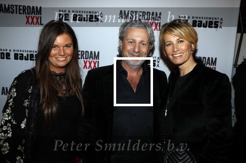 Amsterdam 20 maart 2018
Presentatie magazine Amsterdam XXXL van Mark Teurlings bij de Bajes. Anouk Smulders met stylist Manon de Boer