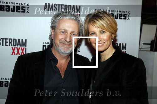 Amsterdam 20 maart 2018
Presentatie magazine Amsterdam XXXL van Mark Teurlings bij de Bajes. Anouk Smulders met stylist Manon de Boer
