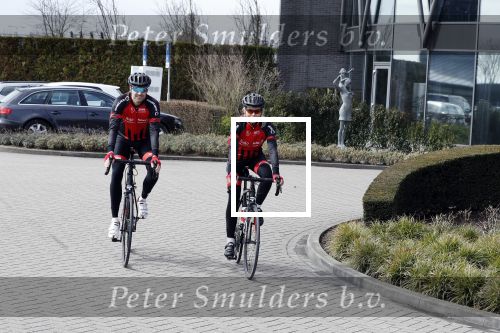 Ridderkerk 30 maart 2018
Presentatie sterren fiets team bij motel v d Valk Ridderkerk. Bas Muijs met vriendin