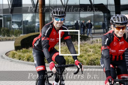 Ridderkerk 30 maart 2018
Presentatie sterren fiets team bij motel v d Valk Ridderkerk. Bas Muijs met vriendin