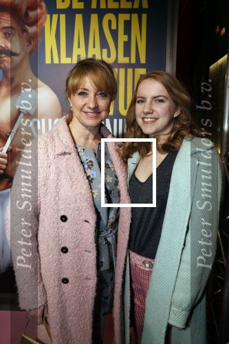 Amsterdam 19 maart 2018
Premiere Alex Klaasen in delamar theater. Bianca Krijgsman met dochter